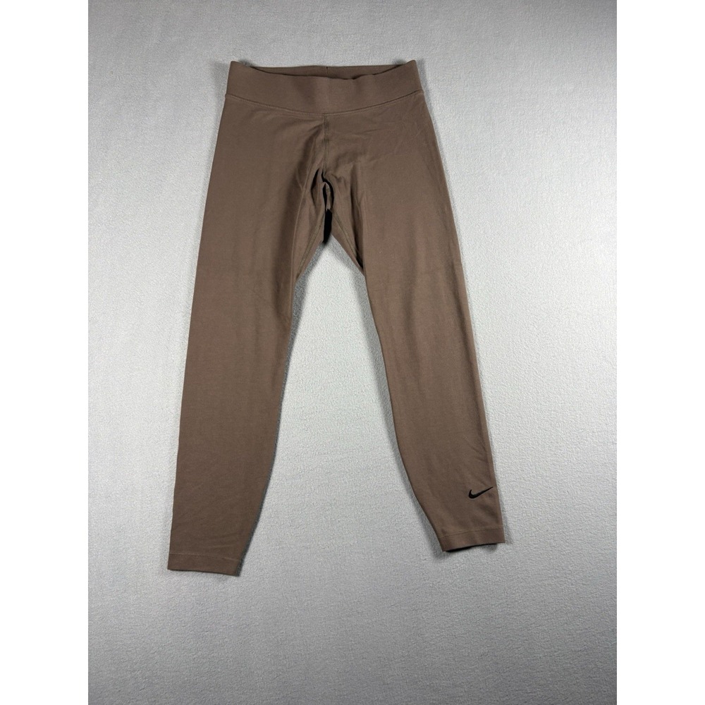 Nike One Luxe Women's High Rise 7/8 Leggings Size Small Brown CZ8532-004